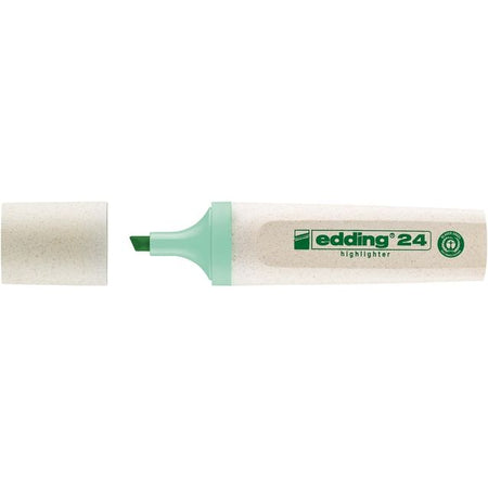 Edding - Surligneur 24 EcoLine vert pastel | 10 pièces