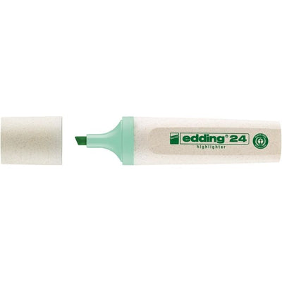 Edding EcoLine -  Markeerstift edding 24 eco 2-5mm pastel groen