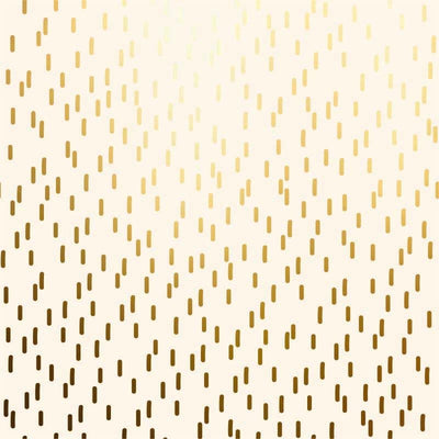 Special Giftwrap -  Apparaatrol special wrap 100mx30cm creme met goud