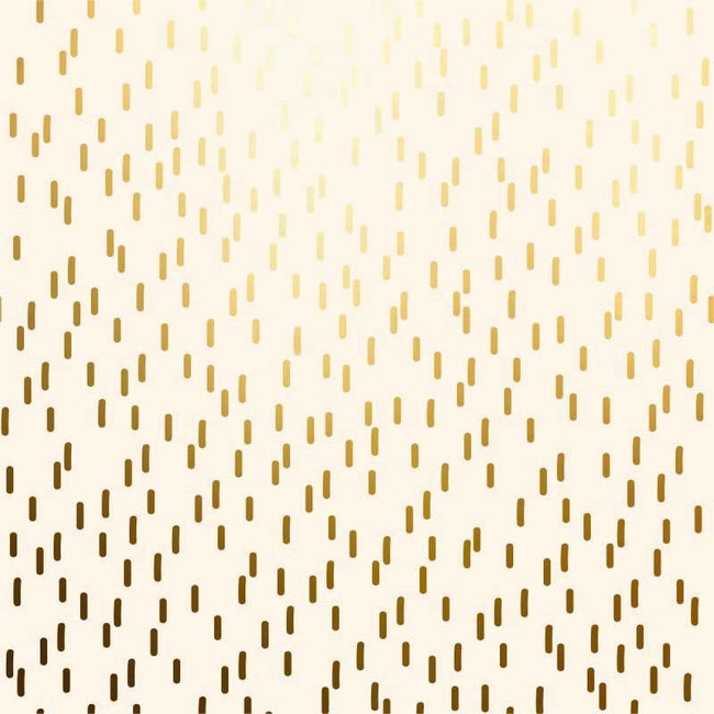 Special Giftwrap -  Apparaatrol special wrap 100mx30cm creme met goud