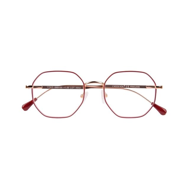 Quantore - Lunettes de lecture J'ai besoin de vous + 2,50dpt Yoko Red -Buyer