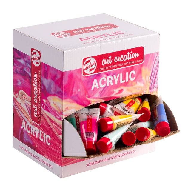 Talens Art Creation -  Acrylverf tac caribbean 12ml 100st assorti