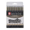 Sakura -  Fineliner pigma micron 10 breedtes zwart