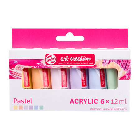 Talens Art Creation - Peinture acrylique Art Creation compte 12ml lot de 6 couleurs