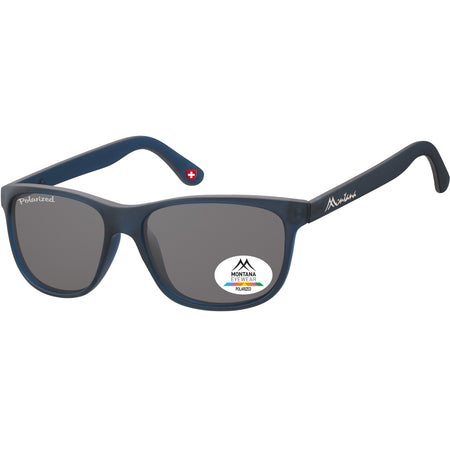 Montana - Lunettes de soleil avec verre polarisé fumé bleu mat