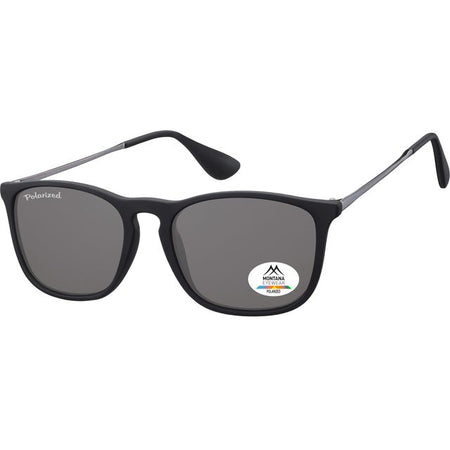 Montana -  Zonnebril  met smoke polar glas mtl zwart