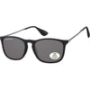 Montana -  Zonnebril  met smoke polar glas mtl zwart