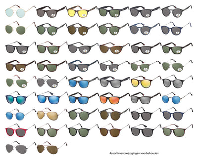 Montana - Lunettes de soleil paquet de 56 assorties
