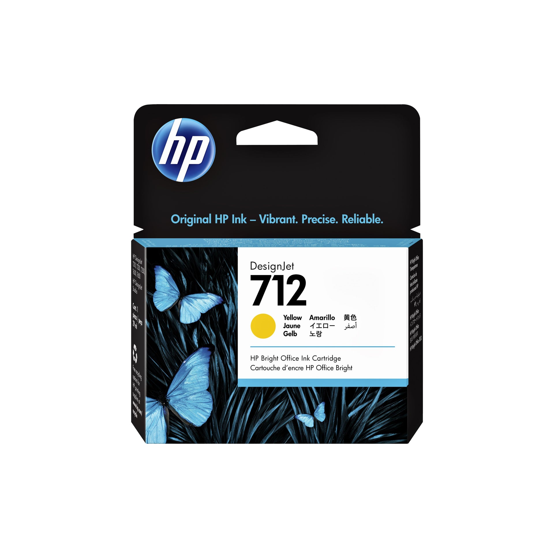HP INC. -  712 29 ml inktcartridge voor DesignJet, geel