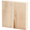 Creotime - Planche artisanale Creativ Company Icon 9,6x9,6x2cm bois | 12 pièces