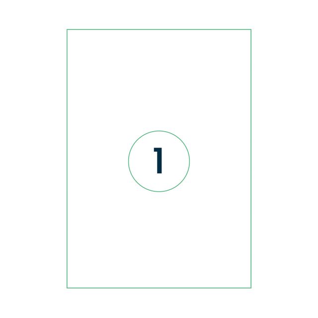 Quantore - Etiquette A4 1 000 feuilles 210x297mm 1000 étiquettes