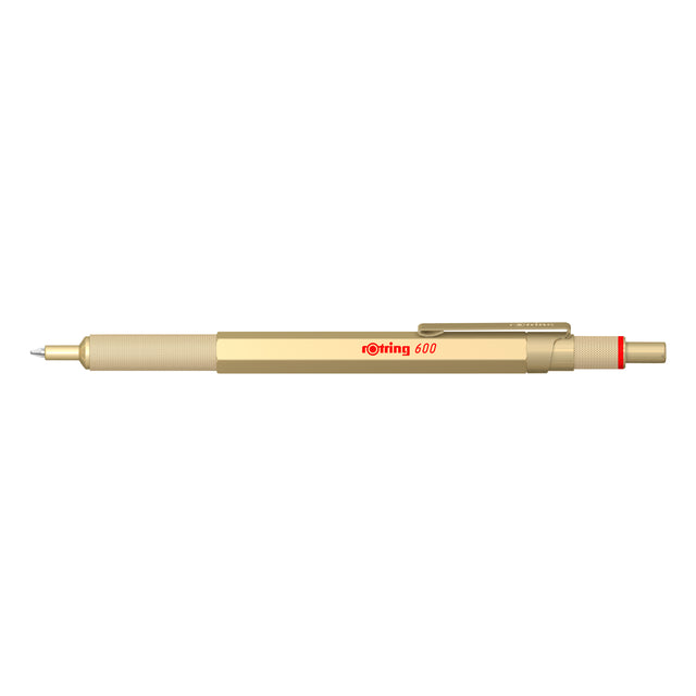 Rotring -  Balpen 600 medium goud