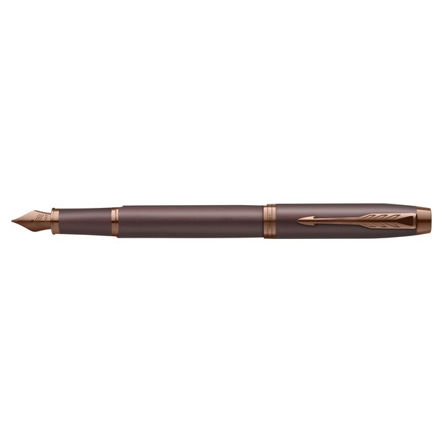 Parker - Stylo plume IM Monochrome bordeaux GT fin