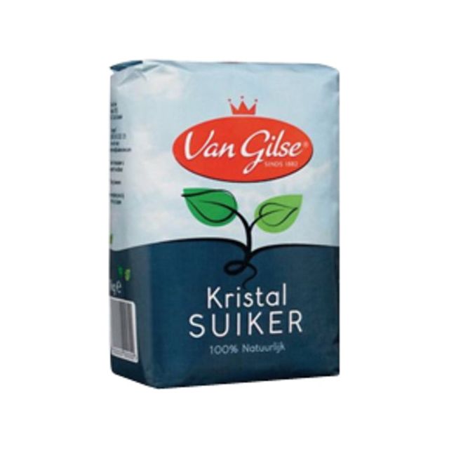 Van Gilse - kristalsuiker, pak van 1 kg