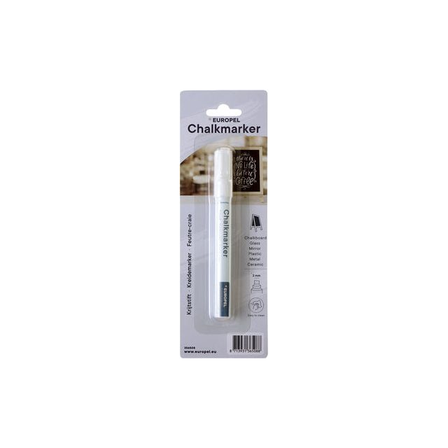 Europel - Chalkstift Europel 3mm Weiß