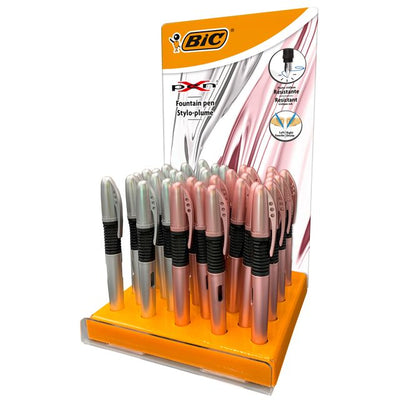 BIC - Füllfederhalter x Chrom m sortiert | 36 Stück