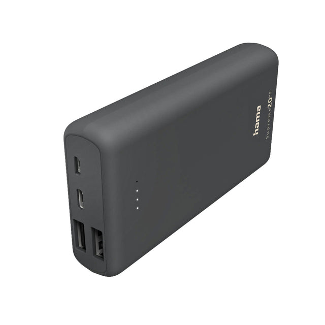 Hama - Powerbank  supreme 20hd 20.000 mah grijs