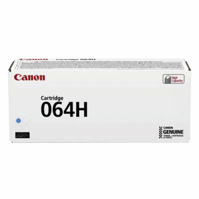Canon -  064H tonercartridge 1 stuk(s) Origineel Cyaan