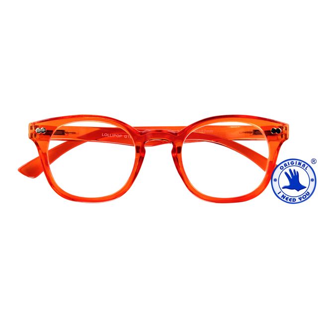 I Need You - Lunettes de lecture +2,00 dpt Lollipop orange