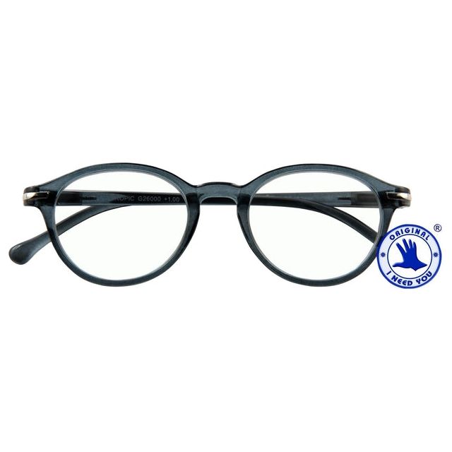 Quantore - Lunettes de lecture J'ai besoin de vous + 2,00dpt gris tropic