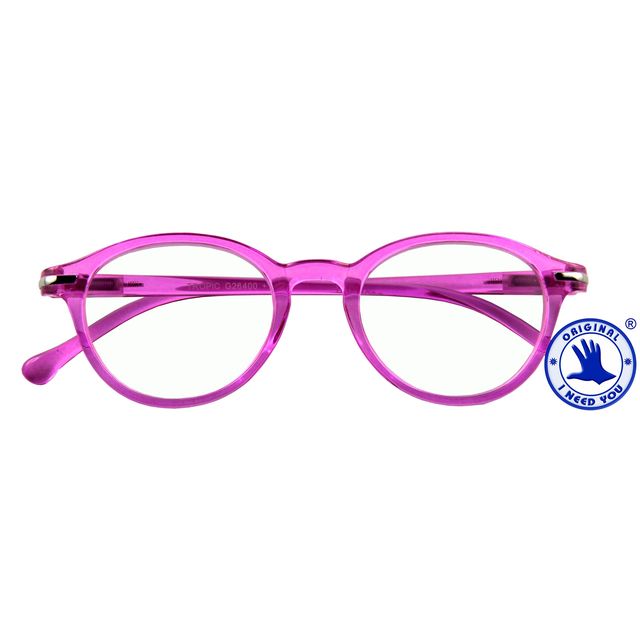 I Need You -  Leesbril +2.50 dpt Tropic roze