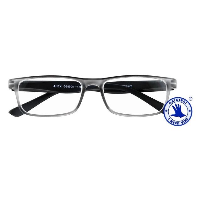 J'ai besoin de toi - Lunettes de lecture j'ai besoin de toi + 2,50dpt Alex Anthracite Black