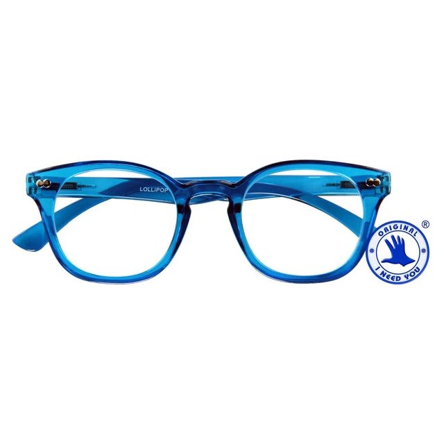 Ich brauche dich - lese Brille Ich brauche dich +1.00DPT lollipop blau