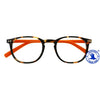 Quantore - Lunettes de lecture +1,50 dpt Junior Selection marron-orange
