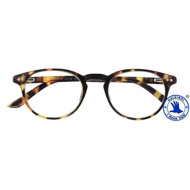 I Need You - Lesebrille +2,50 dpt Doctor New braun
