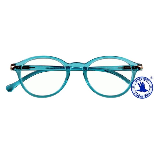 Quantore - Lesebrille +2,50 dpt Tropic Türkis