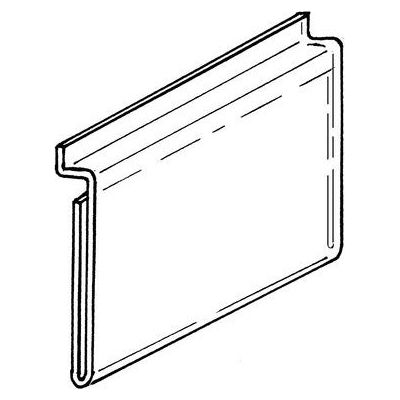 Klika - Slatwall Card Holder A4 Horizontal