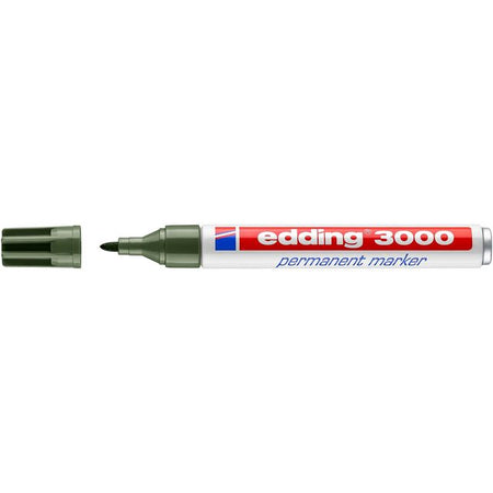 Edding -  Viltstift  3000 rond 1.5-3mm olijfgroen