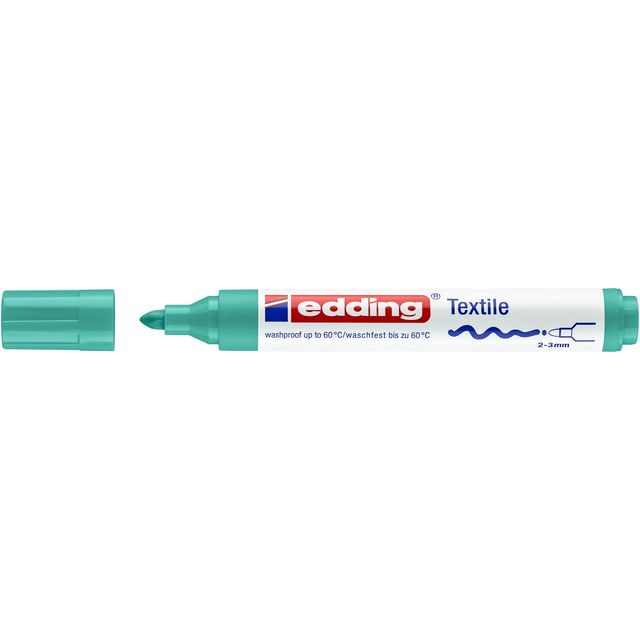Edding - Textilmarker 4500 rund 2-3mm blassgrün