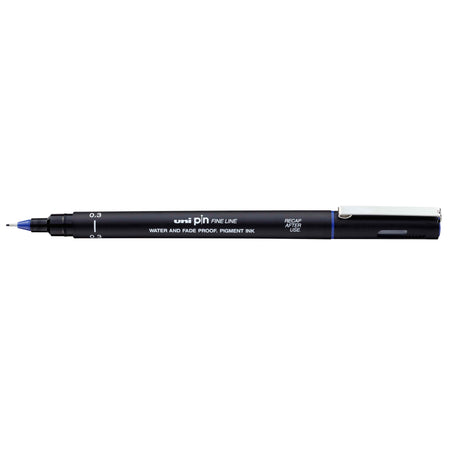 Uni-ball -  Fineliner pin 0.3mm blauw
