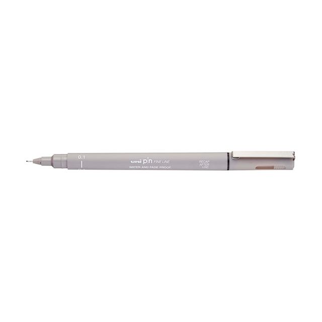 Uni -ball - Fineliner Pin 0,1 mm hellgrau