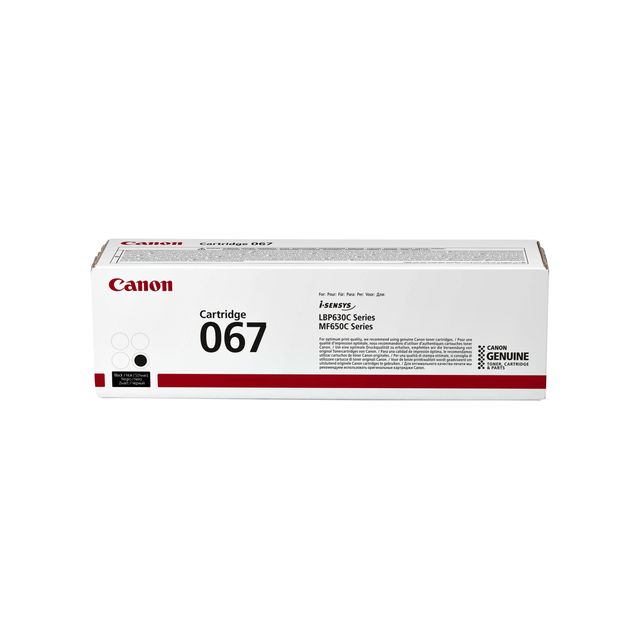 Canon -  067 tonercartridge 1 stuk(s) Origineel Zwart