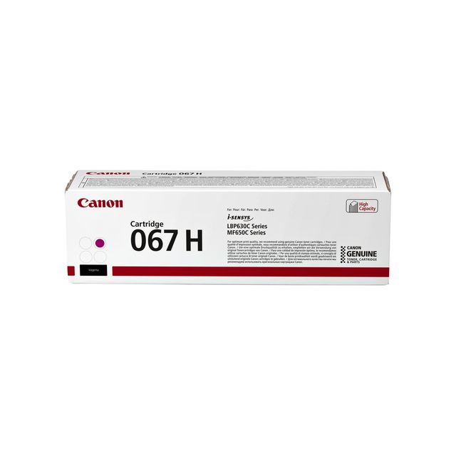CANON -  067H tonercartridge 1 stuk(s) Origineel Magenta