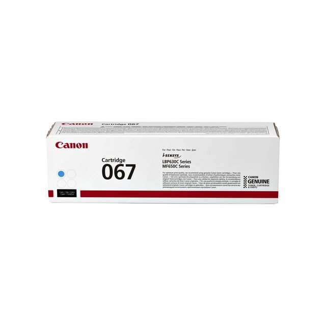 Canon -  Tonercartridge 067 blauw