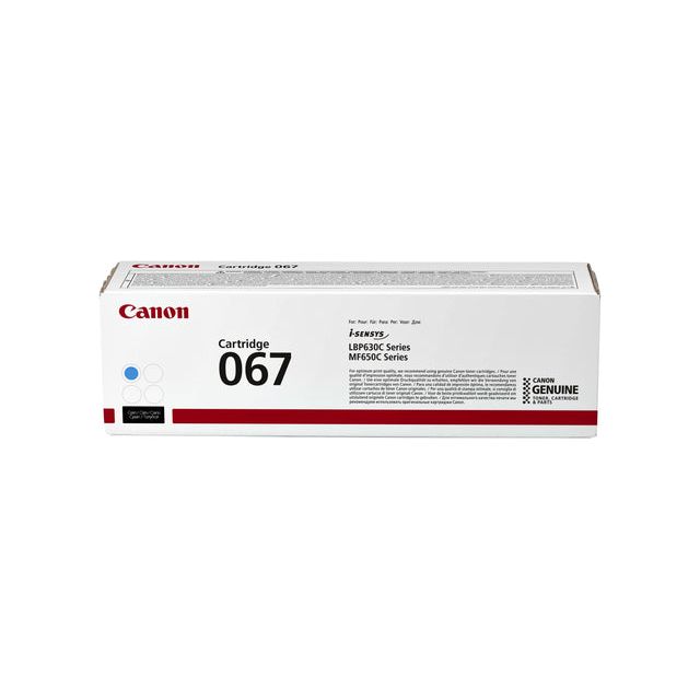 Canon - Tonercartridge  067 blauw