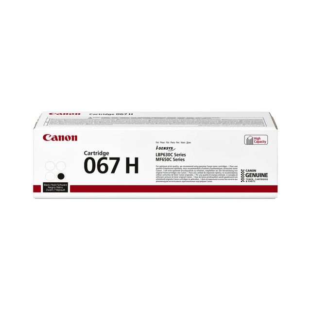 Canon - Cartouche toner 067H noir