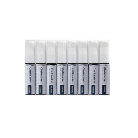 Europel - Marqueur à craie peel 15mm étui blanc 8 pièces