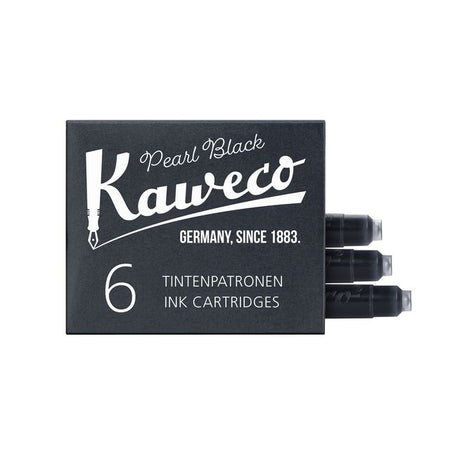 Kaweco - Cartouche d'encre noire boîte de 6 pièces