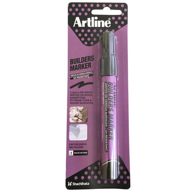 Artline -  Viltstift  professional builders zwart
