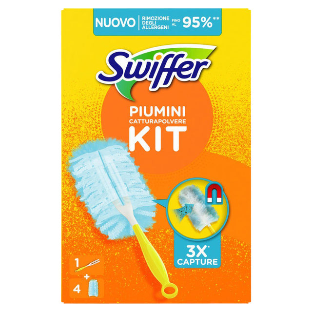 SWIFFER - DUSTER TERSET avec 4 DUSTERS | 9 pièces