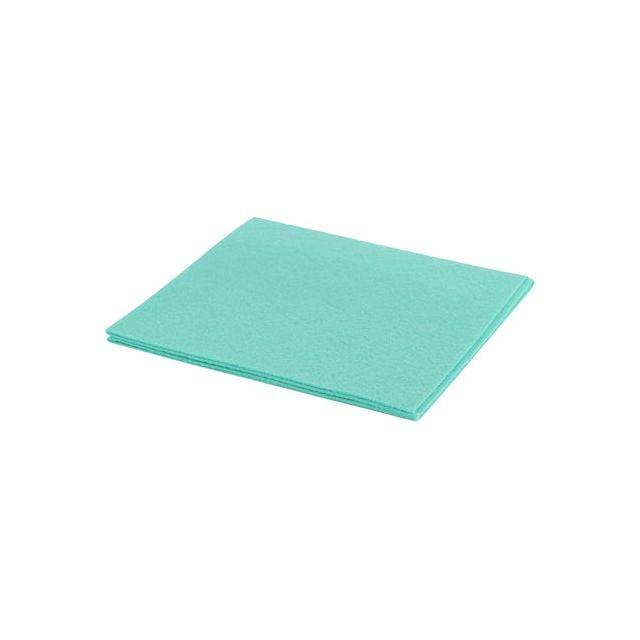 CleanInq - Travail serviette CleanInq Viscose 38x40cm vert 10 pièces | 20 pièces