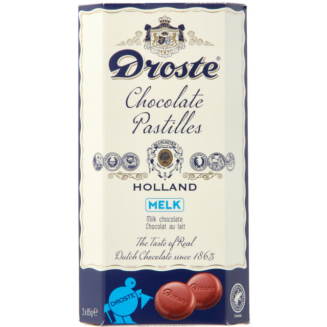 Droste - Schokoladen Droste Duopack Pastilles Milch 170gr