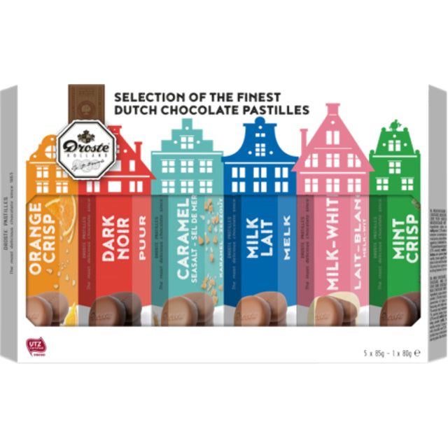 Droste - Chocolate Droste Pastilles 6pack Tubes 510GR