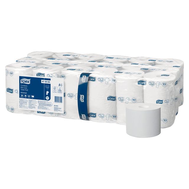 Tork - papier toilette T7 Universal Mid-Size White 472584