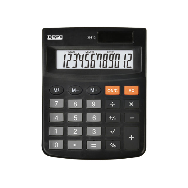 Desq - Calculatrice compacte | 20 pièces
