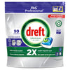 Dreft - Spülmaschinentabs All-in-1 Professional Regular 90 Stück